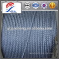 6x19 electro-galvanized steel wire rope